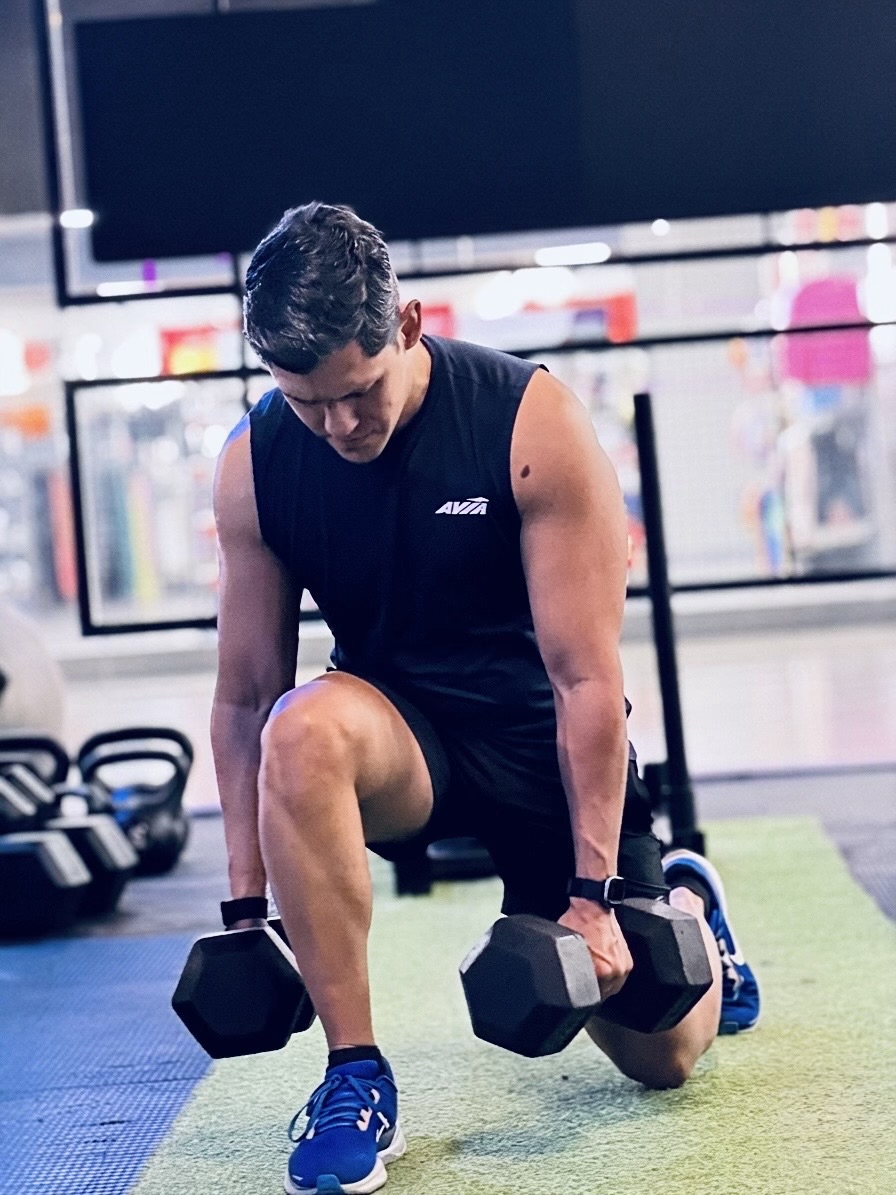 Rafael Guerrero entrenando